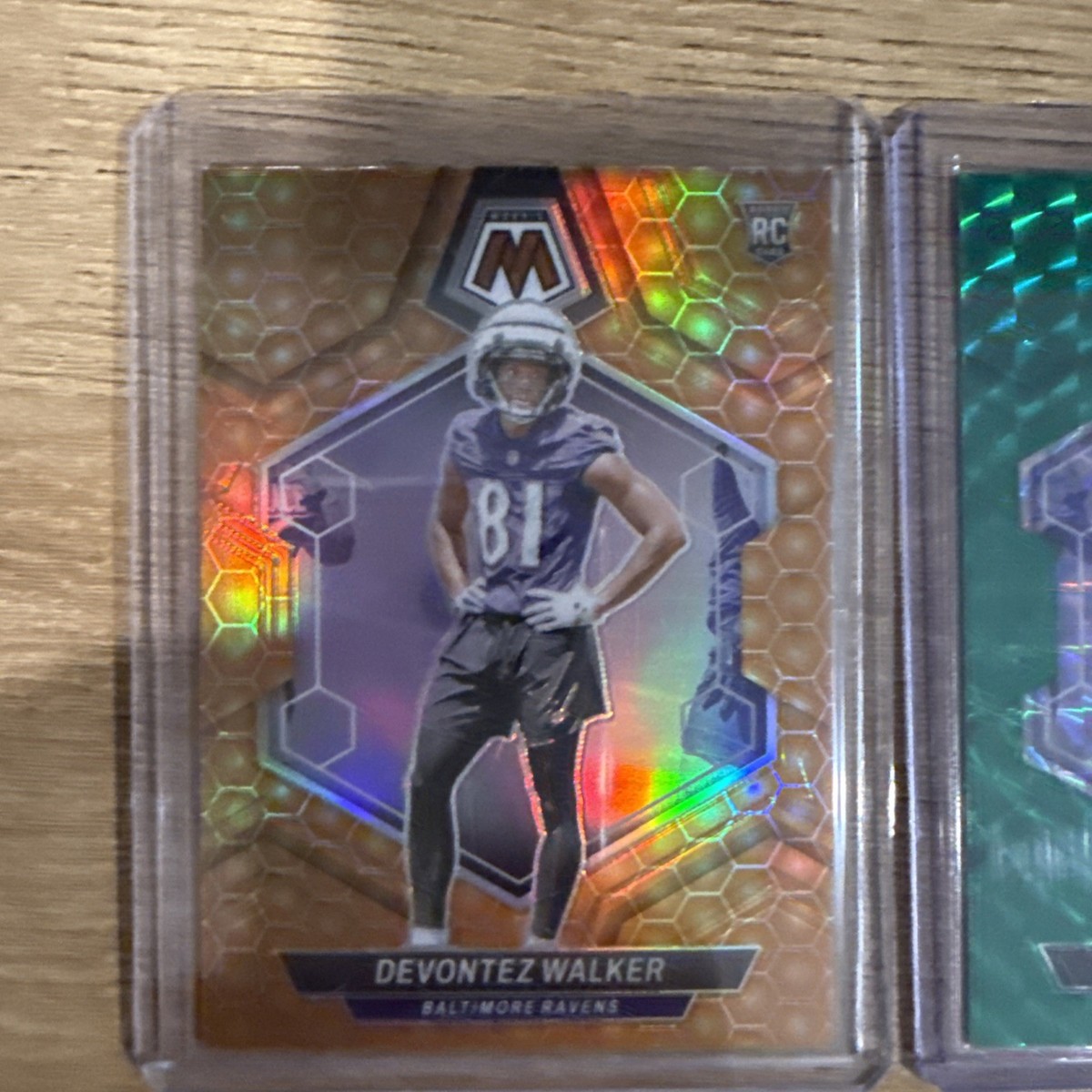 2024 Panini Mosaic - Rookies Devontez Walker #381 Honeycomb Prizm