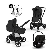 CYBEX Poussette trio EOS PLUS + Cloud G : poussette convertible + siege auto nai