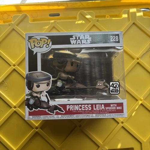 Funko Pop! Rides: Star Wars - Luke Skywalker with Speeder Bike (Chase) #228