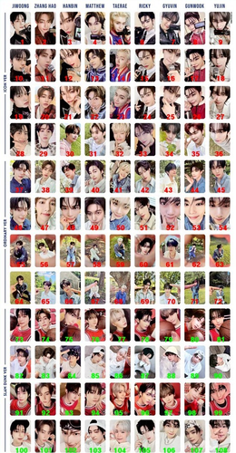 Zero Base One ZB1 NEVER SAY NEVER Official PHOTOCARD DigiPack KEY RING KPOP 제베원 - Picture 4 of 201