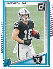 JACK BECH RATED ROOKIE DONRUSS FOOTBALL 2025
