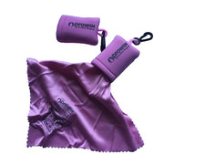 2 x proWIN Kristall Mini Brillenputztuch PINK!!!! NEU