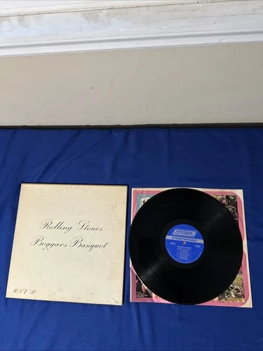 Rolling Stones Beggars Banquet 1968 Vinyl Record US 1st Press, Stereo, VG+