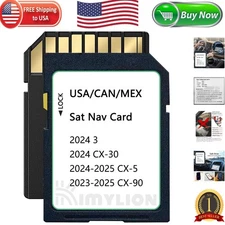 Reliable CAN/MEX GPS SD Card for 2024 CX-30, CX-5 & CX-90 with Heads Up Display