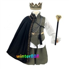 Medieval Prince Knight Coronation Cosplay Boys'Clothing Halloween Outfit Kids