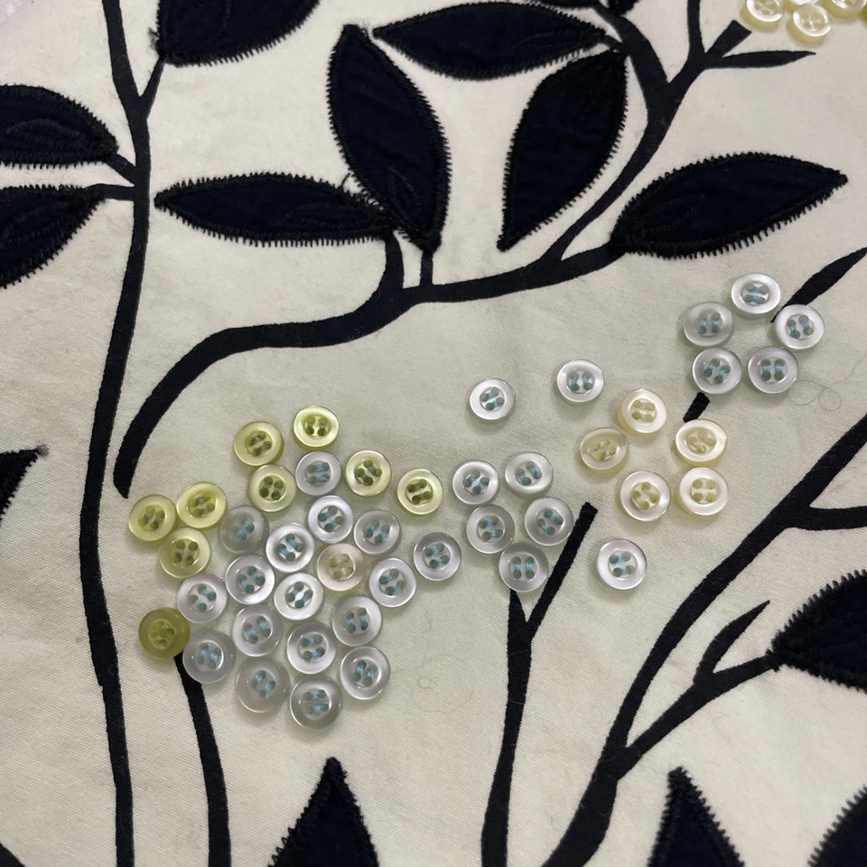 Falda Artística De Colección Odille Acampanada Y2K Talla 8 Caprichosa Botón Algodón Foto 4 de 4