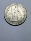 1910 B Great Britain Silver Trade Dollar No Reserve Auction!