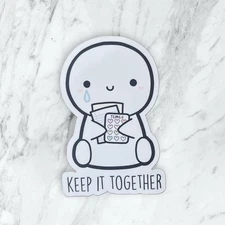 TheCoffeeMonsterzCo TCMC | Keep It Together Vinyl Sticker