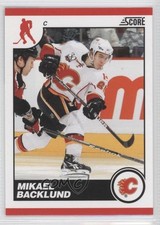 2010-11 Score Glossy Mikael Backlund #104 0a1