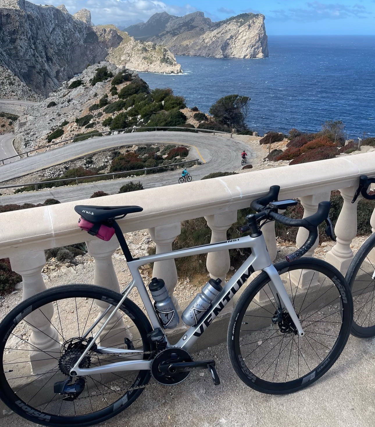 Ventum NS1 M/L '22 Silver Carbon SRAM Force AXS Quarq Power meter Vision wheels