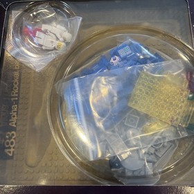 LEGO Classic Space Set: Alpha-1 Rocket Base (483) Complete in Box!