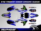 Graphics Kit for Yamaha YZ450F (2018 - 2022) YZ250F (2019 - 2023)