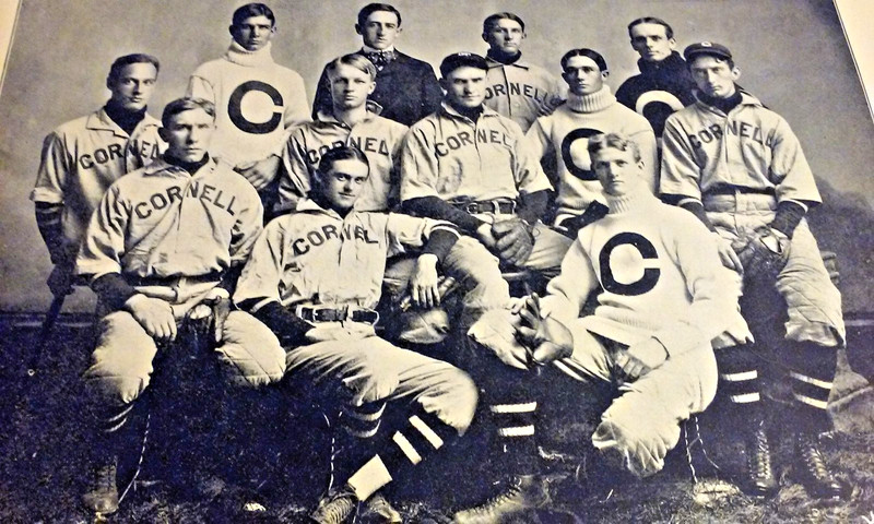 Rare Authentic Cornell University Varsity Baseball Team 1899 Photo-Print Sheet