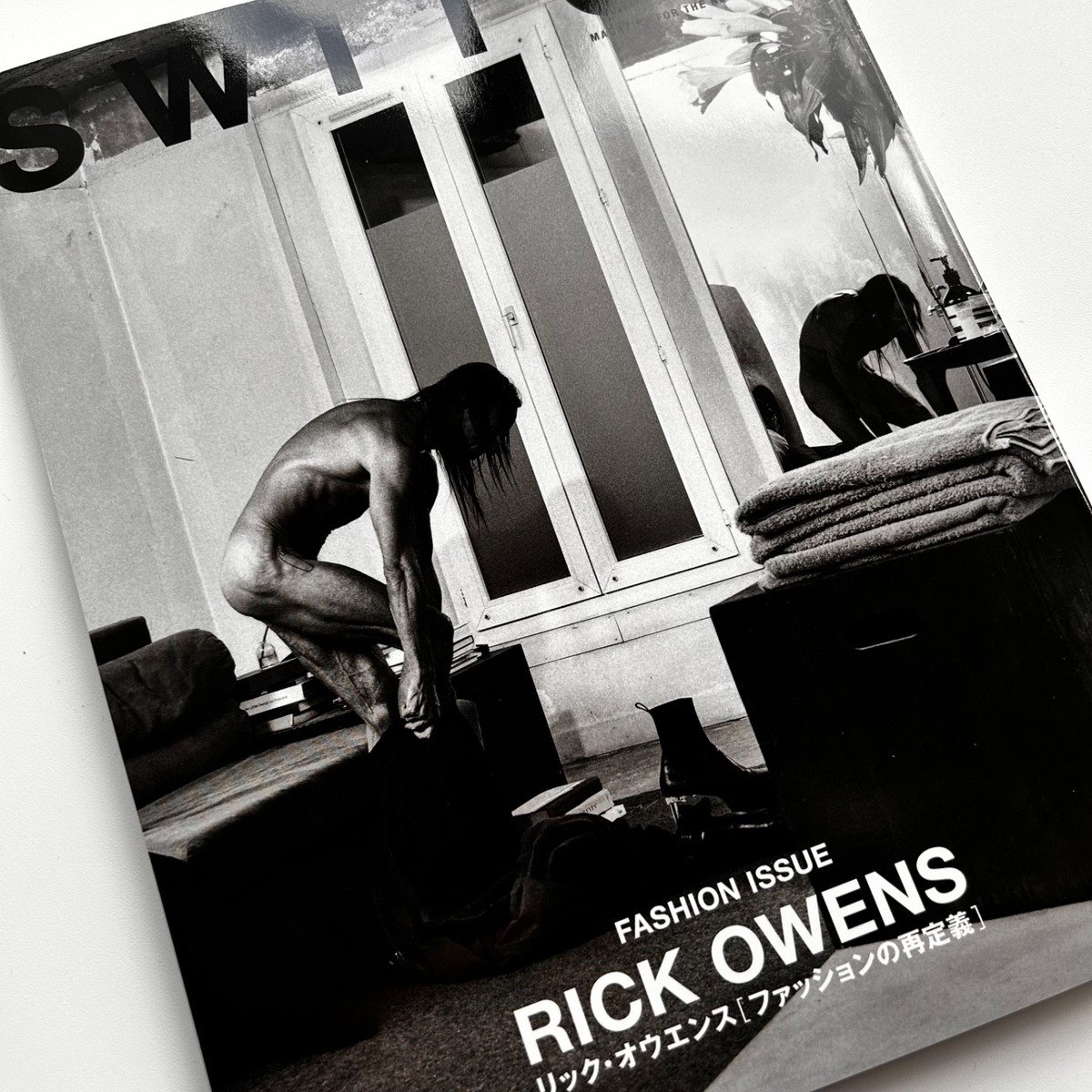 SWITCH magazine vol.38 No.4 RICK OWENS FASHION ISSUE Japanese