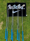 Nike Vapourfly Iron Set 4 PW 7 Clubs Steel Shafts Silver Blue Golfpride Grip