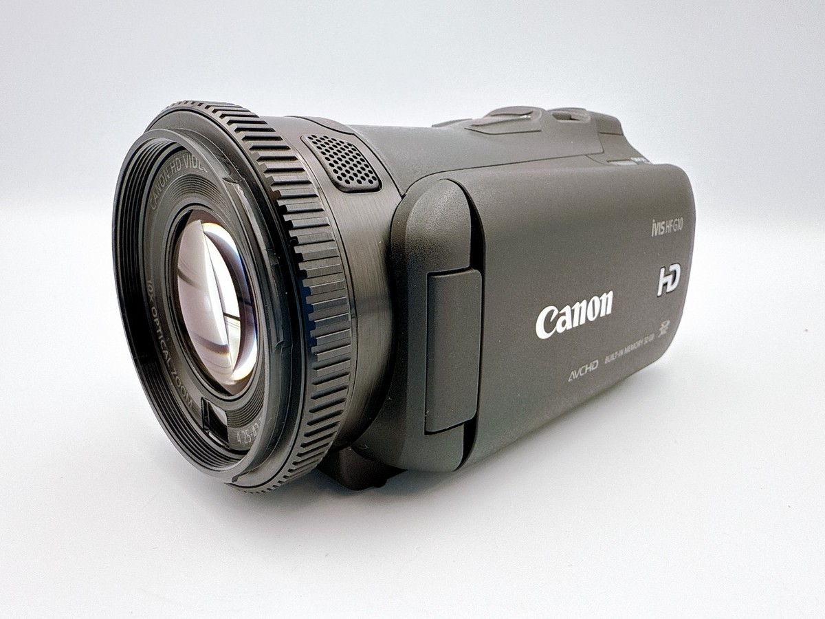 Canon iVIS HF G10 HD Digital Video Camera Camcorder 10x Zoom in