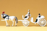 Figuren Preiser N (79479): Hochzeitskutsche