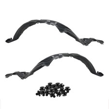 Fender Liner Set with Clips for 2014-2016 Corolla Front Driver Passenger Side