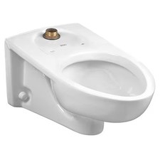 American Standard 3351101.020 Toilet Bowl, 1.1 To 1.6 Gpf, Flushometer, Wall