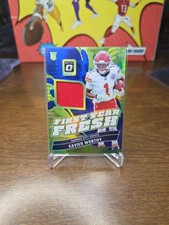 2024 Panini Donruss Optic First Year Fresh Xavier Worthy.