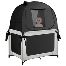 Pack N Play Blackout Cover, Portable Travel Essential Pack N Play Cover, Dark...