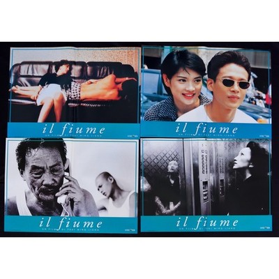 Fotobuste IL FIUME Tsai Ming-liang Lee Kang-sheng Lu Yi-ching Miao F159