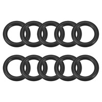 10Stk.Nitrilkautschuk O-Ringe 14,3Mm Ad 9Mm Id 2,65Mm Breite Metrische Dichtung