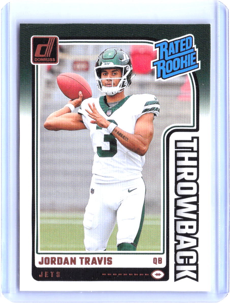 2024 Donruss - Rated Rookies Throwback #39 Jordan Travis