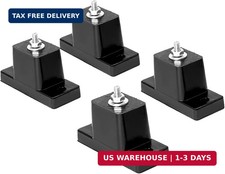 4 Pack Mini Split Pad anti Vibration Rubber Isolator Mounts for AC Condense FAST