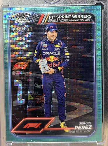 2024 Topps Chrome Formula 1 Sergio Perez /150 #148 Redbull Racing
