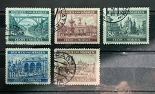 Boemia e Moravia 1940 occupazione tedesca seconda guerra mondiale set usato C44