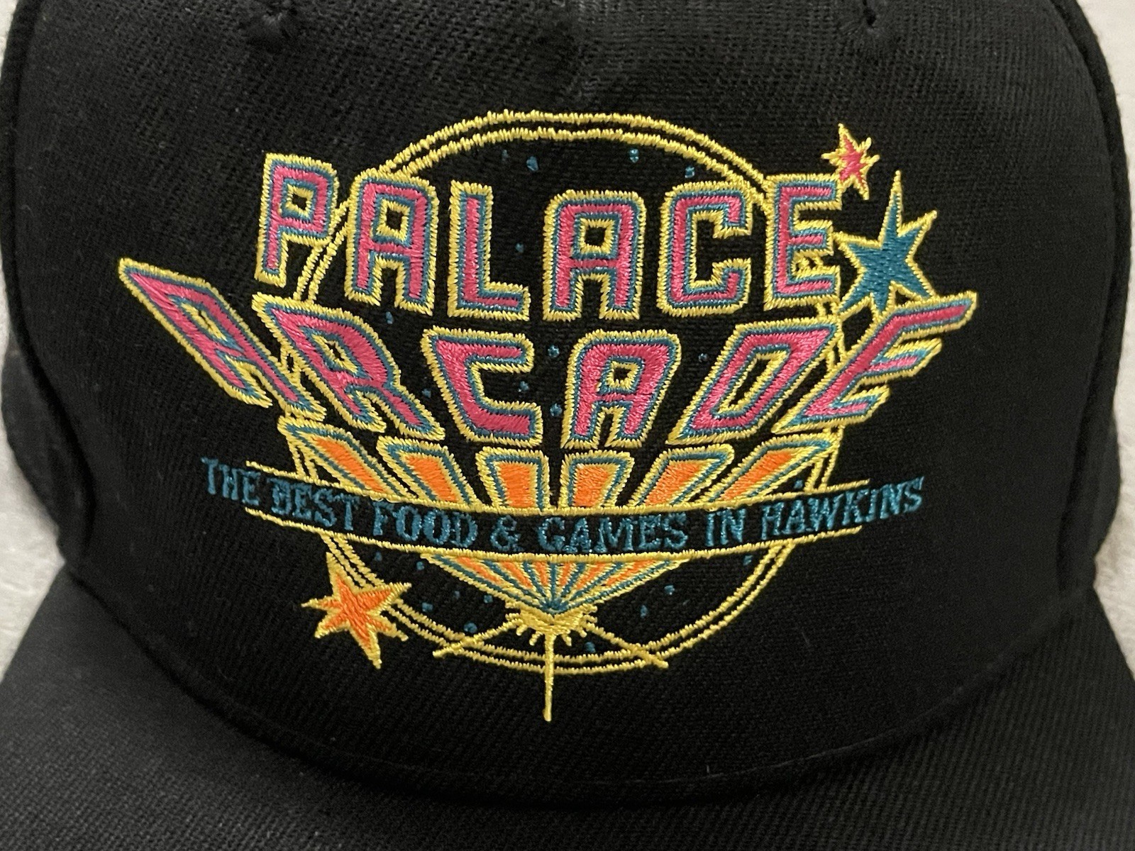 Stranger Things Black Adjustable Strapback Hat Ca… - image 3