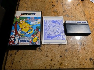 SEGA MASTER SYSTEM THE NEW ZEALAND STORY COMPLETE CIB RARE AUTHENTIC PAL ONLY