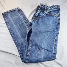 Abercrombie Kids Boys Blue Jeans 14 Slim Straight Leg