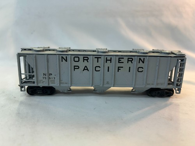 #ad #ad Accurail HO Scale 3 Bay Covered Hopper Kit BUILT Northern Pacific #75613 $19.50