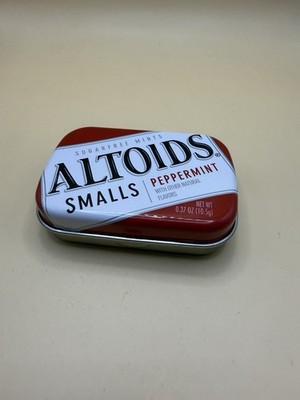 Altoids SMALLS Tin DISCONTINUED Peppermint Mints