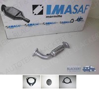Imasaf Auspuff Flexrohr für Fiat Multipla 1.6 16V Bipower 76KW EURO4 2005-