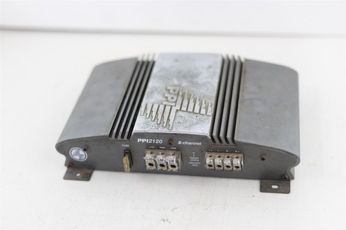 PPI 2-Channel Stereo Car Amplifier Vintage PPI2120 -For Parts or Repair