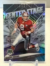 2021 Panini Mosaic #CS17 Steve Young Center Stage Prizm Silver