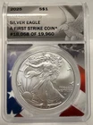 2025 AMERICAN SILVER EAGLE $1 FIRST STRIKE COIN ANACS MS 70