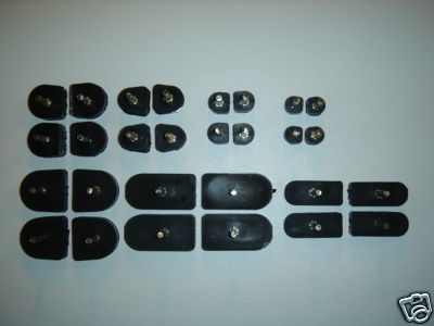 HIGH HEEL TIPS Stiletto Dowels 14 PAIRS! - Shoe Repair