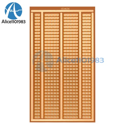 1/5/10PCS 5x10cm Multi Hole Prototype Paper PCB Matrix Circuit Board DIY - Picture 4 of 23