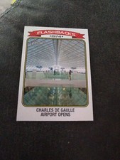NF-5 Charles De Gaulle Airport Opens 2023 Topps Heritage Flashback. C26