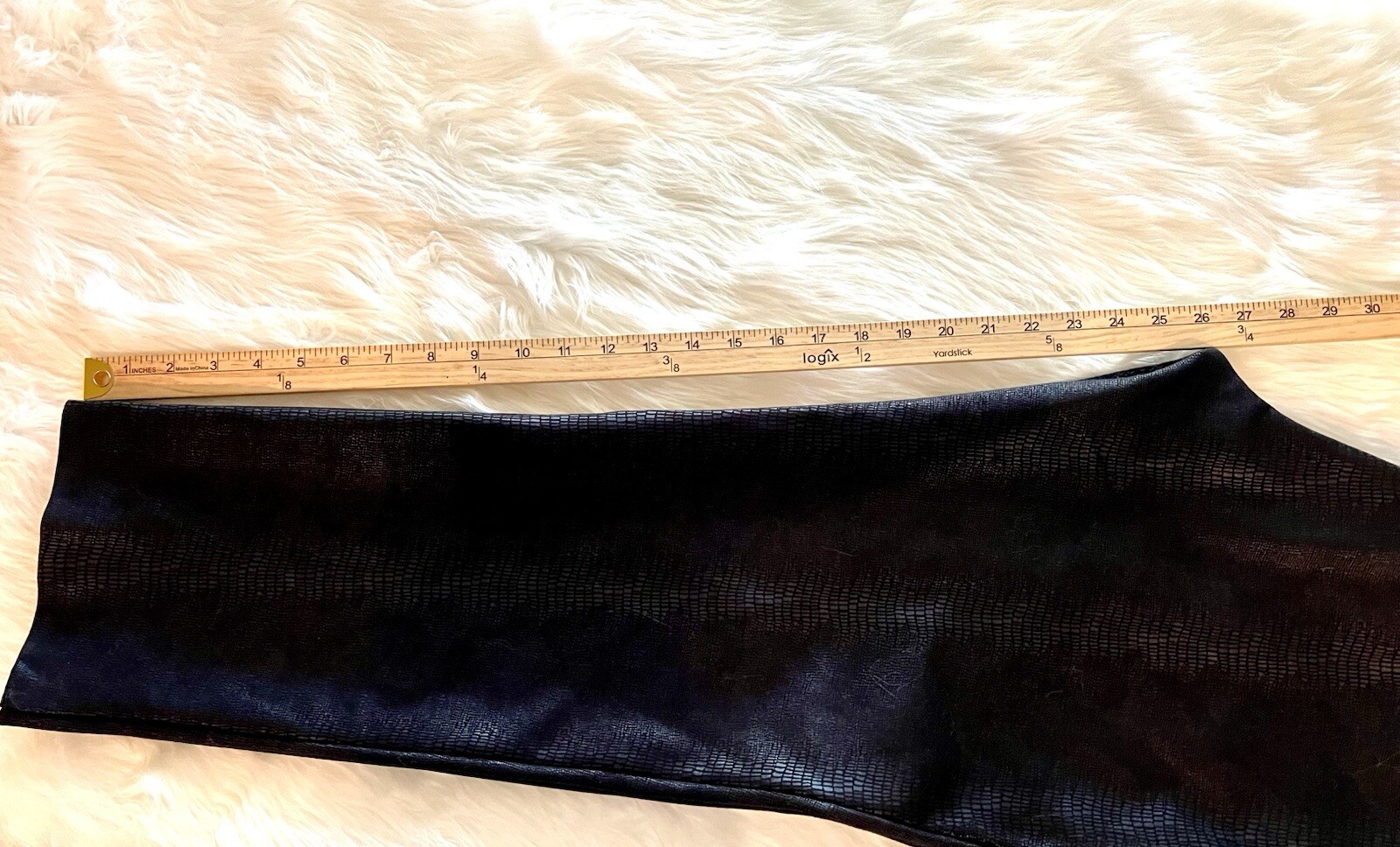 Soft Surroundings Pants Black Foil Python Charliz… - image 9