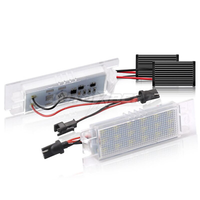 2 Kennzeichenbeleuchtung LED Für Opel Astra J H,K Corsa C D Zafira B Meriva Adam