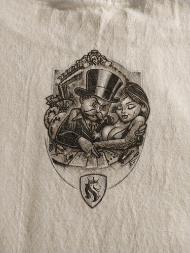 OG Abel Ogabel Monopoly Playa Rich Uncle Pennybags Urban Tattoos T Shirt A0454 - Picture 7 of 7