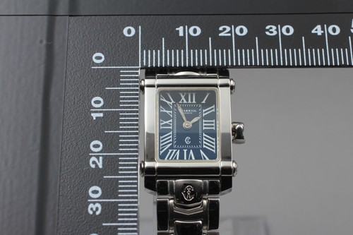 Reloj para mujer "casi como nuevo+++" PHILIPPE CHARRIOL 9012911 de cuarzo plateado romano JAPÓN - Imagen 9 de 11