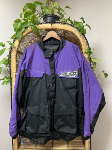 VTG MSR Racing  Jacket Men's Black Purple XL