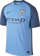Nike Manchester City Etihad Airways Team Game Shirt Jersey Top 776907 48...
