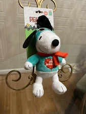 Peanuts Woodstock Fetch For Pets Soft Clinker/Squeaky Toy 8.5”Dog Toy